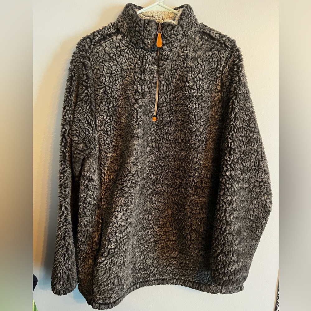 Sherpa pullover sweater XL
